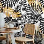 Tropical Monstera Delight Wallpaper - B119 - WallTrend