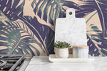 Tropical Monstera Delight Wallpaper - B127 - WallTrend