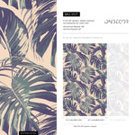 Tropical Monstera Delight Wallpaper - B127 - WallTrend