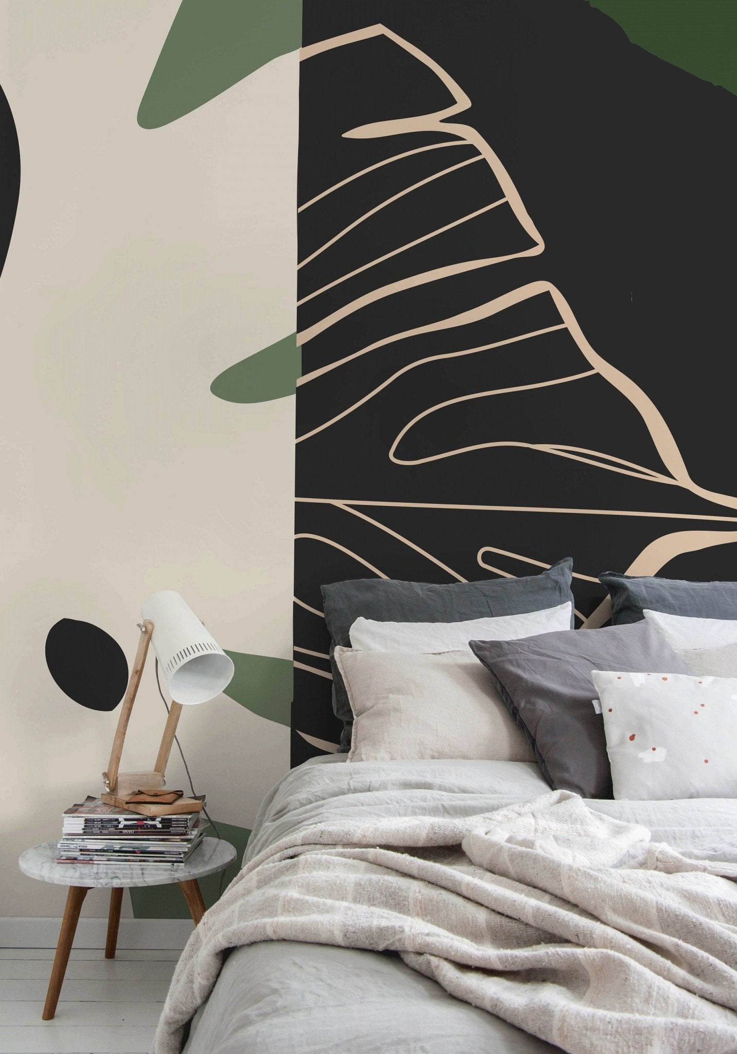Tropical Monstera Delight Wallpaper - C147 - WallTrend
