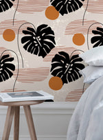 Tropical Monstera Delight Wallpaper - C276 - WallTrend