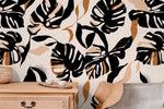 Tropical Monstera Delight Wallpaper - C397 - WallTrend