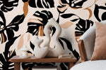 Tropical Monstera Delight Wallpaper - C397 - WallTrend