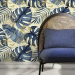 Tropical Monstera Elegance Wallpaper - C441 - WallTrend