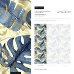 Tropical Monstera Elegance Wallpaper - C441 - WallTrend
