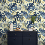 Tropical Monstera Elegance Wallpaper - C441 - WallTrend