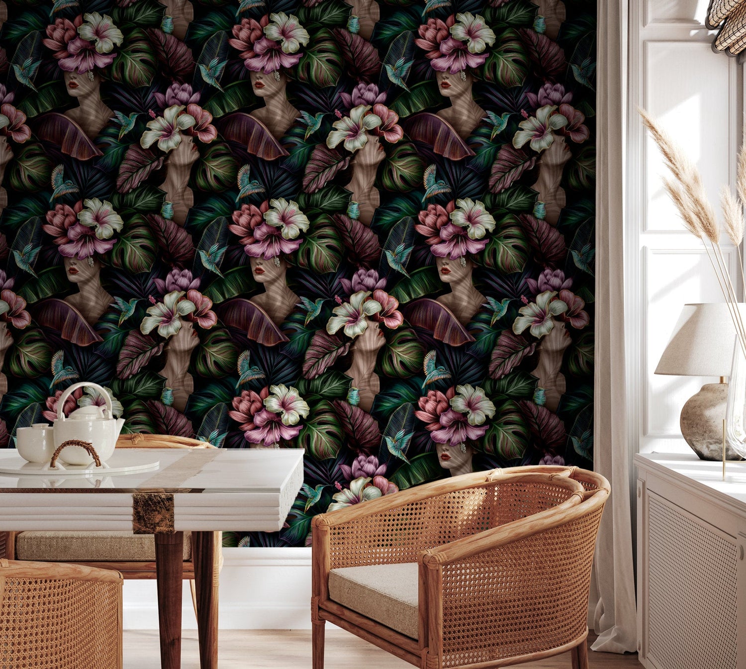 Tropical Muse Wallpaper - C400 - WallTrend