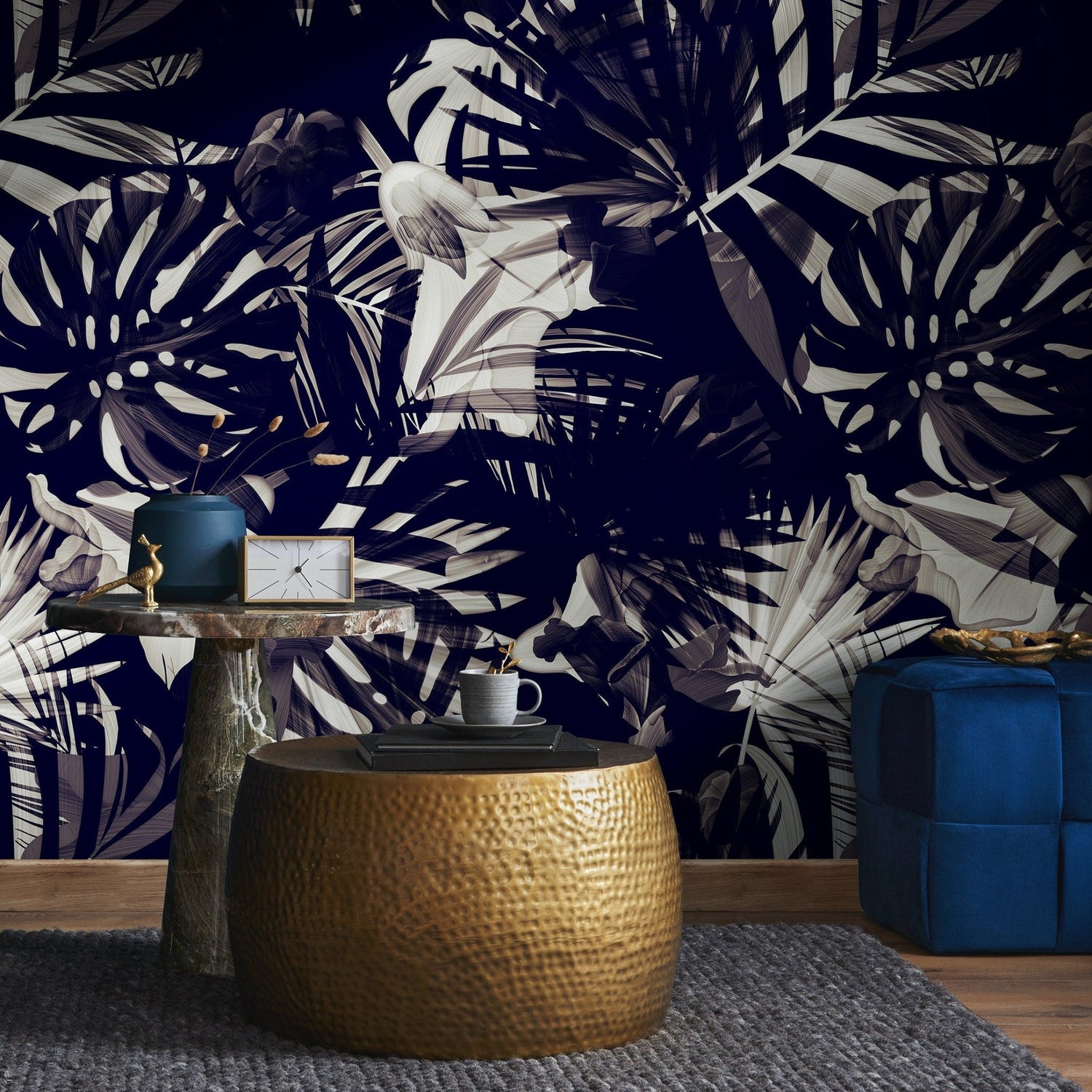 Tropical Noir Wallpaper - A975 - WallTrend