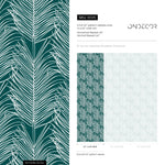 Tropical Palm Fronds Wallpaper - B595 - WallTrend