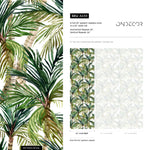 Tropical Palm Leaves Wallpaper - A459 - WallTrend
