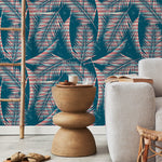 Tropical Palm Leaves Wallpaper - A963 - WallTrend