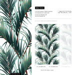 Tropical Palm Leaves Wallpaper - B124 - WallTrend