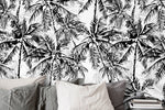 Tropical Palm Leaves Wallpaper - B689 - WallTrend