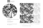 Tropical Palm Leaves Wallpaper - B689 - WallTrend
