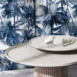 Tropical Palm Silhouette Wallpaper - B133 - WallTrend