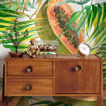 Tropical Papaya Paradise Wallpaper - A274 - WallTrend
