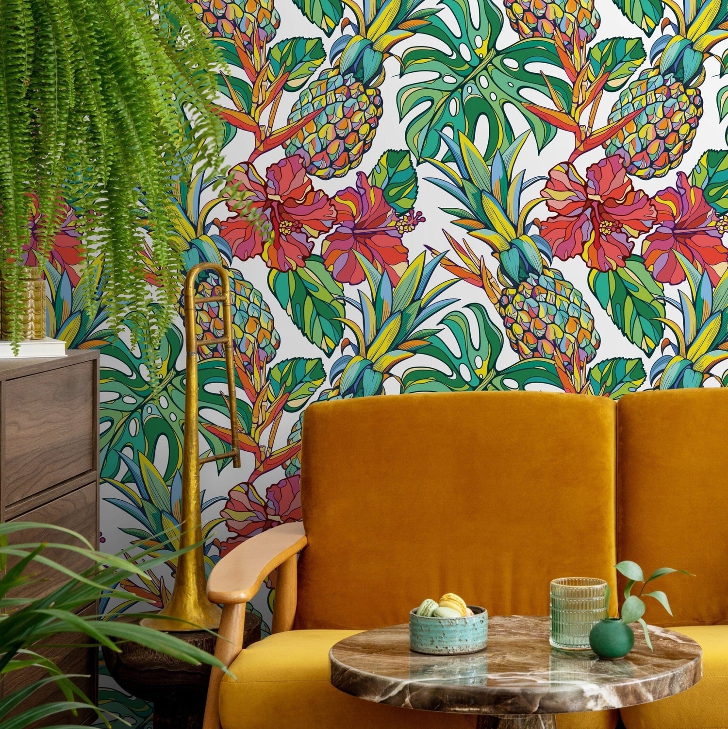 Tropical Paradise Wallpaper - A137 - WallTrend