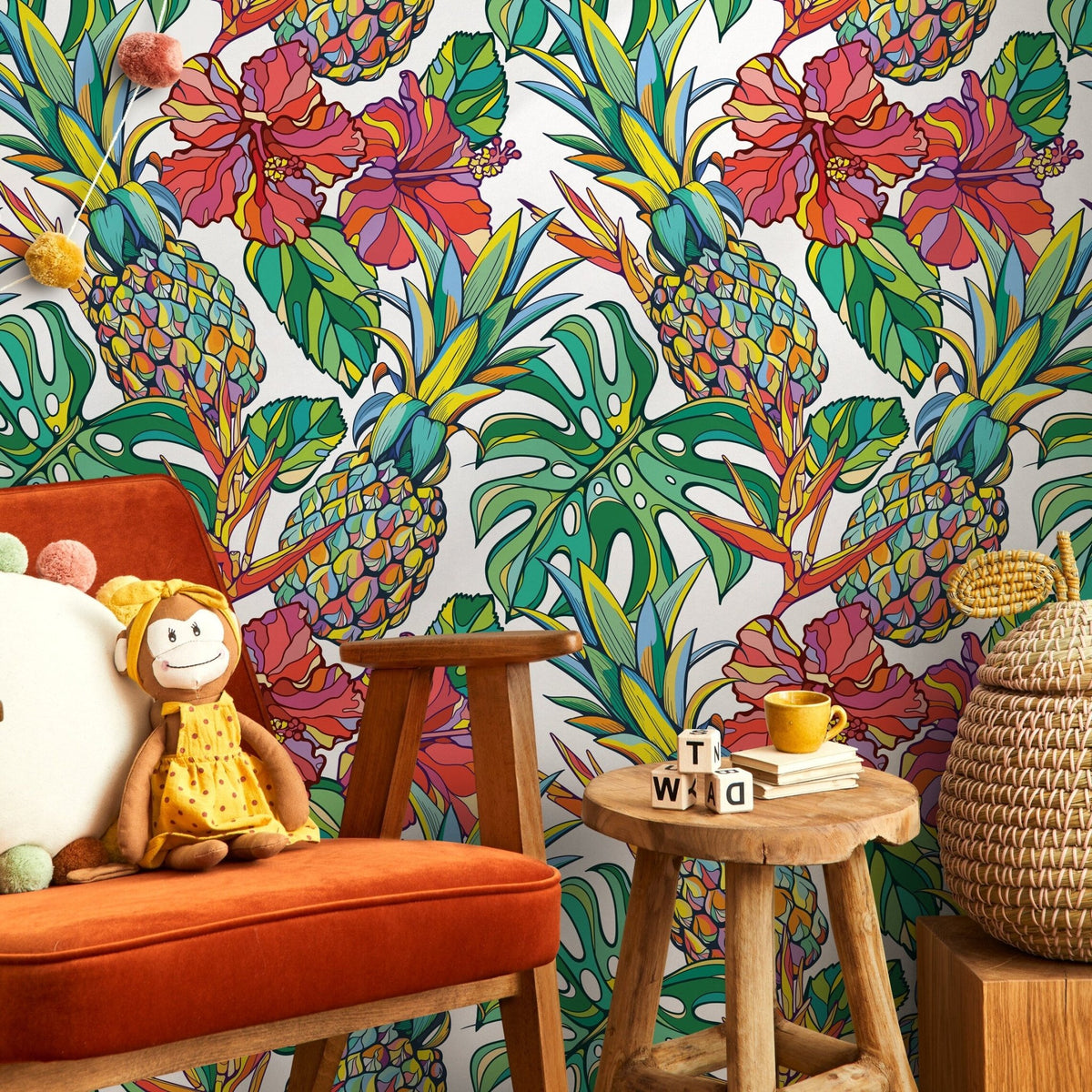 Tropical Paradise Wallpaper - A137 - WallTrend
