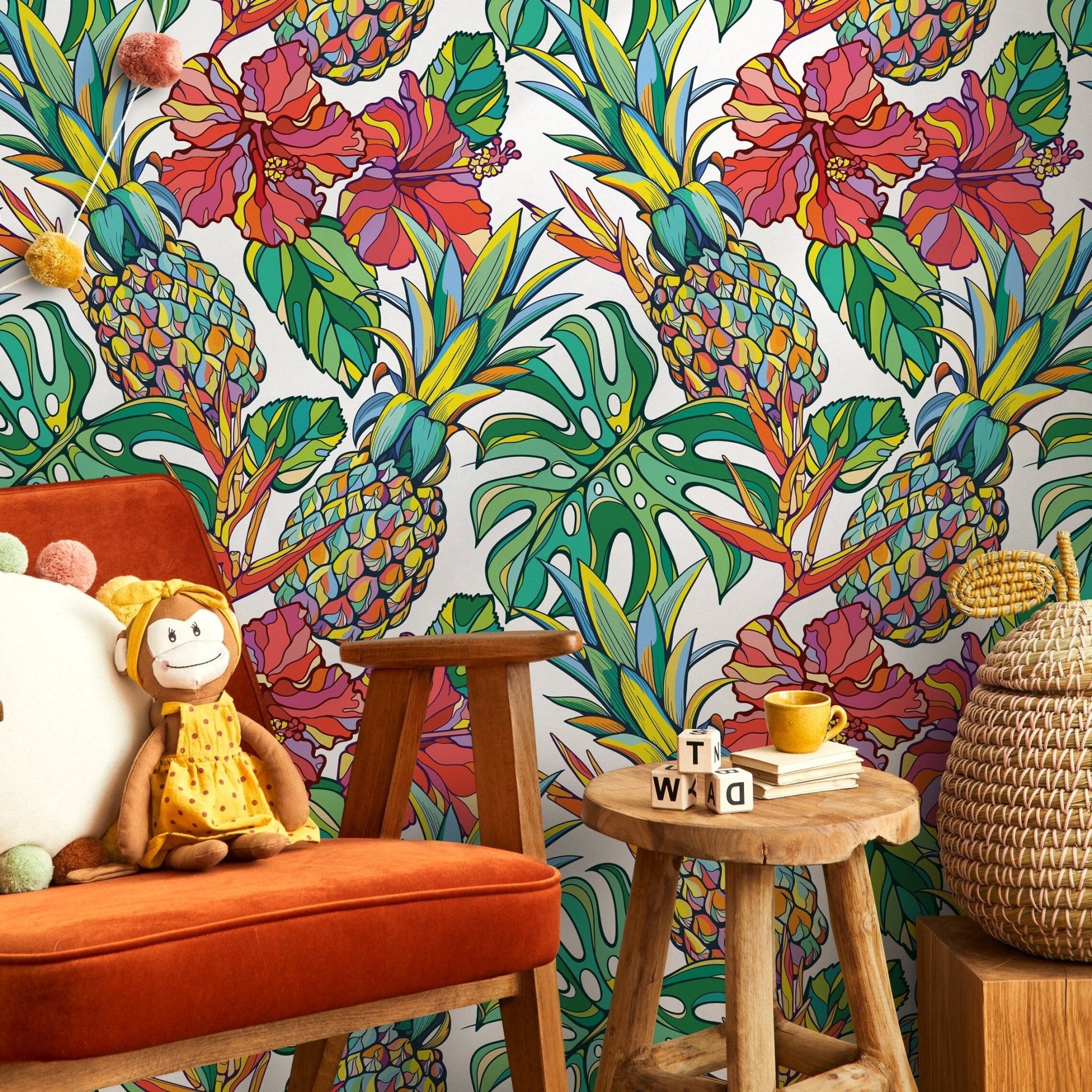 Tropical Paradise Wallpaper - A137 - WallTrend