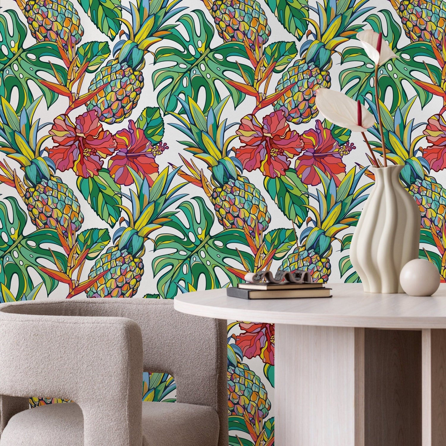 Tropical Paradise Wallpaper - A137 - WallTrend