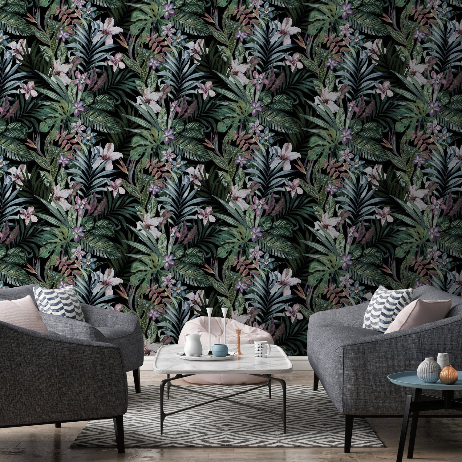 Tropical Paradise Wallpaper - A499 - WallTrend