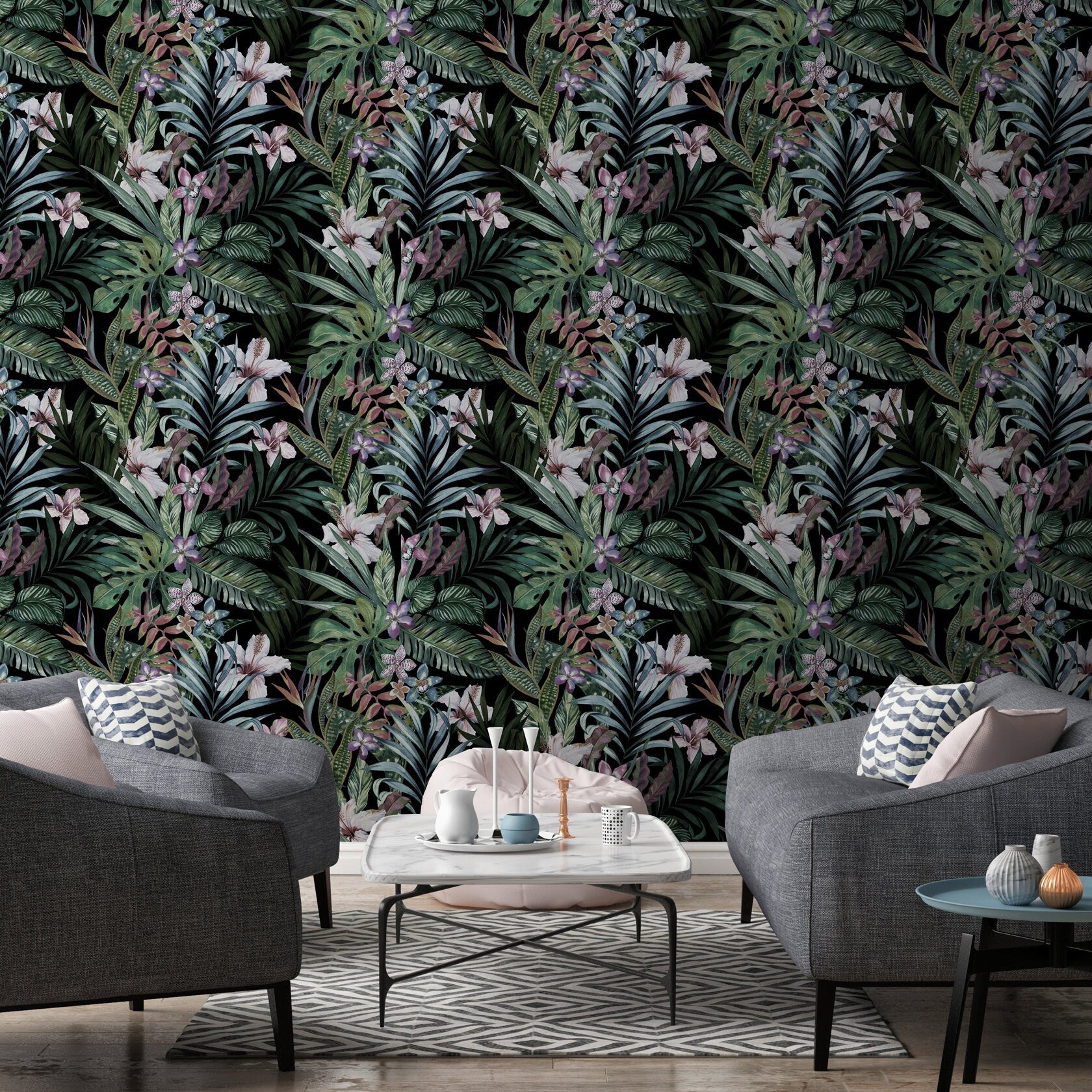 Tropical Paradise Wallpaper - A499 - WallTrend