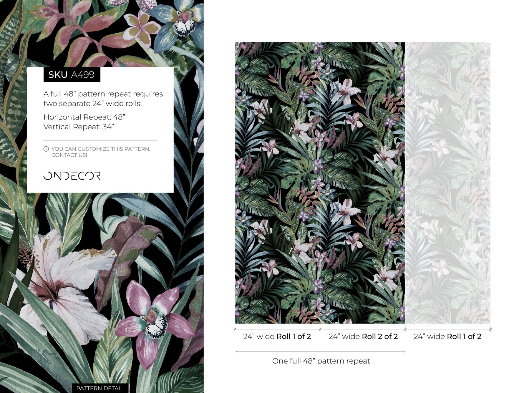 Tropical Paradise Wallpaper - A499 - WallTrend