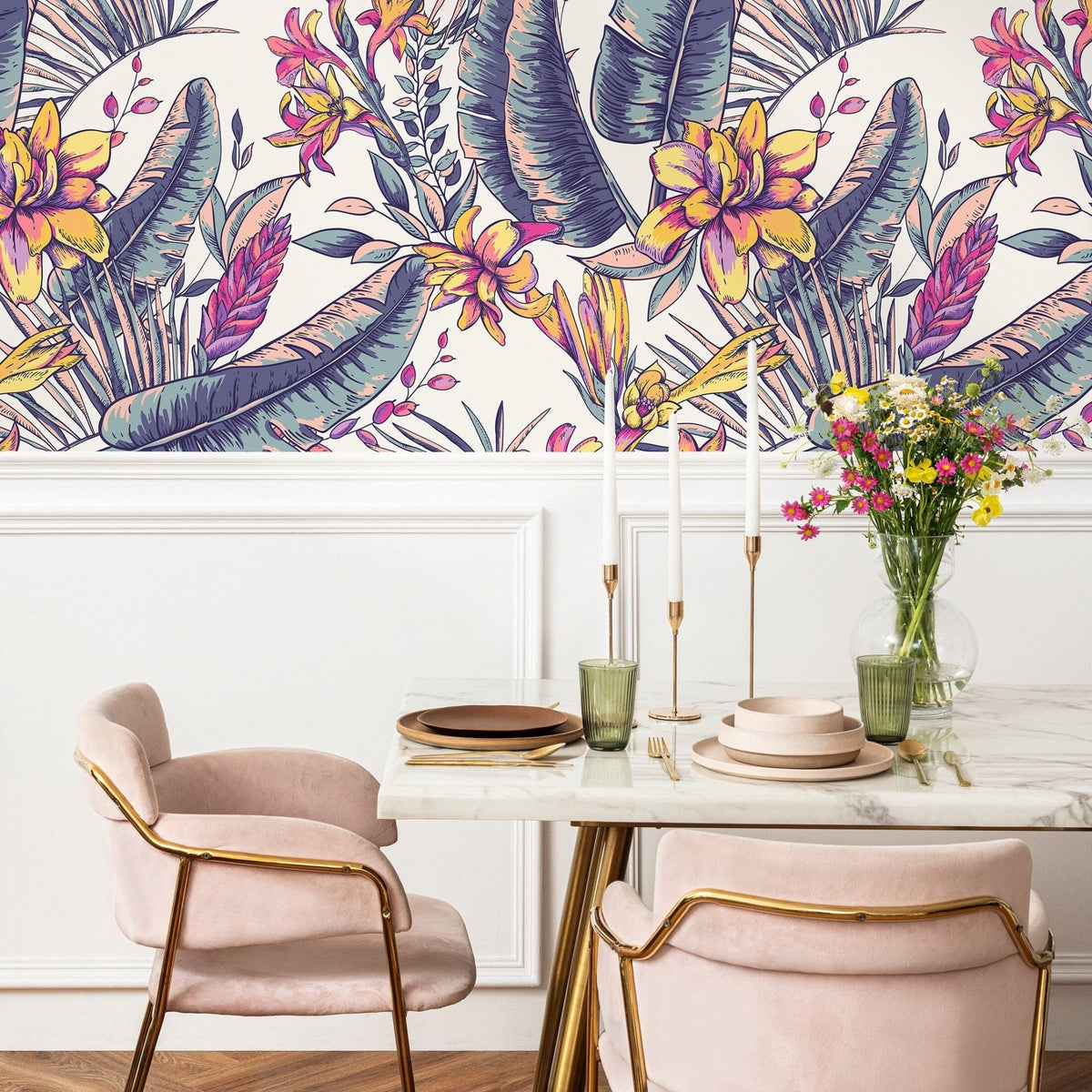 Tropical Paradise Wallpaper - A914 - WallTrend
