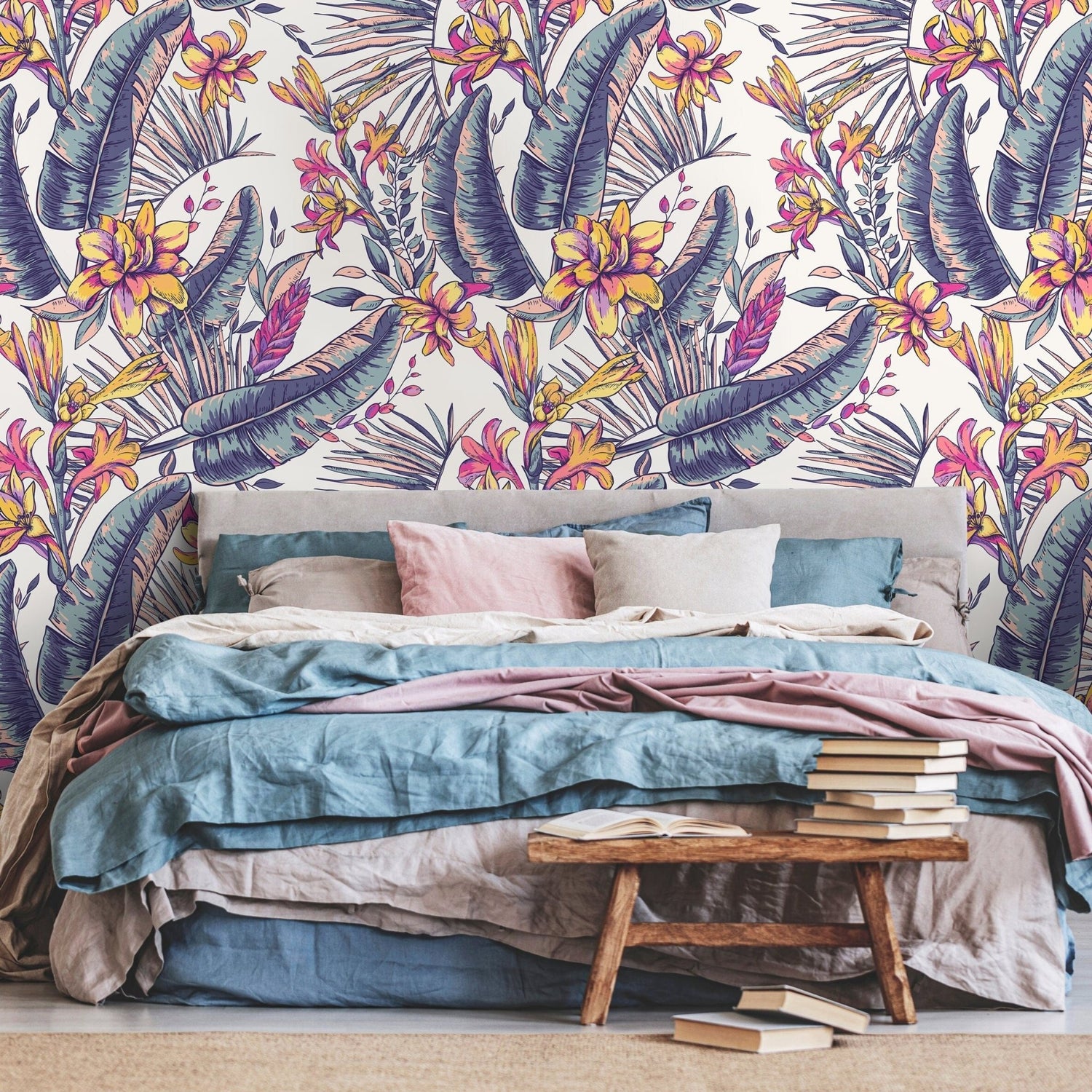 Tropical Paradise Wallpaper - A914 - WallTrend