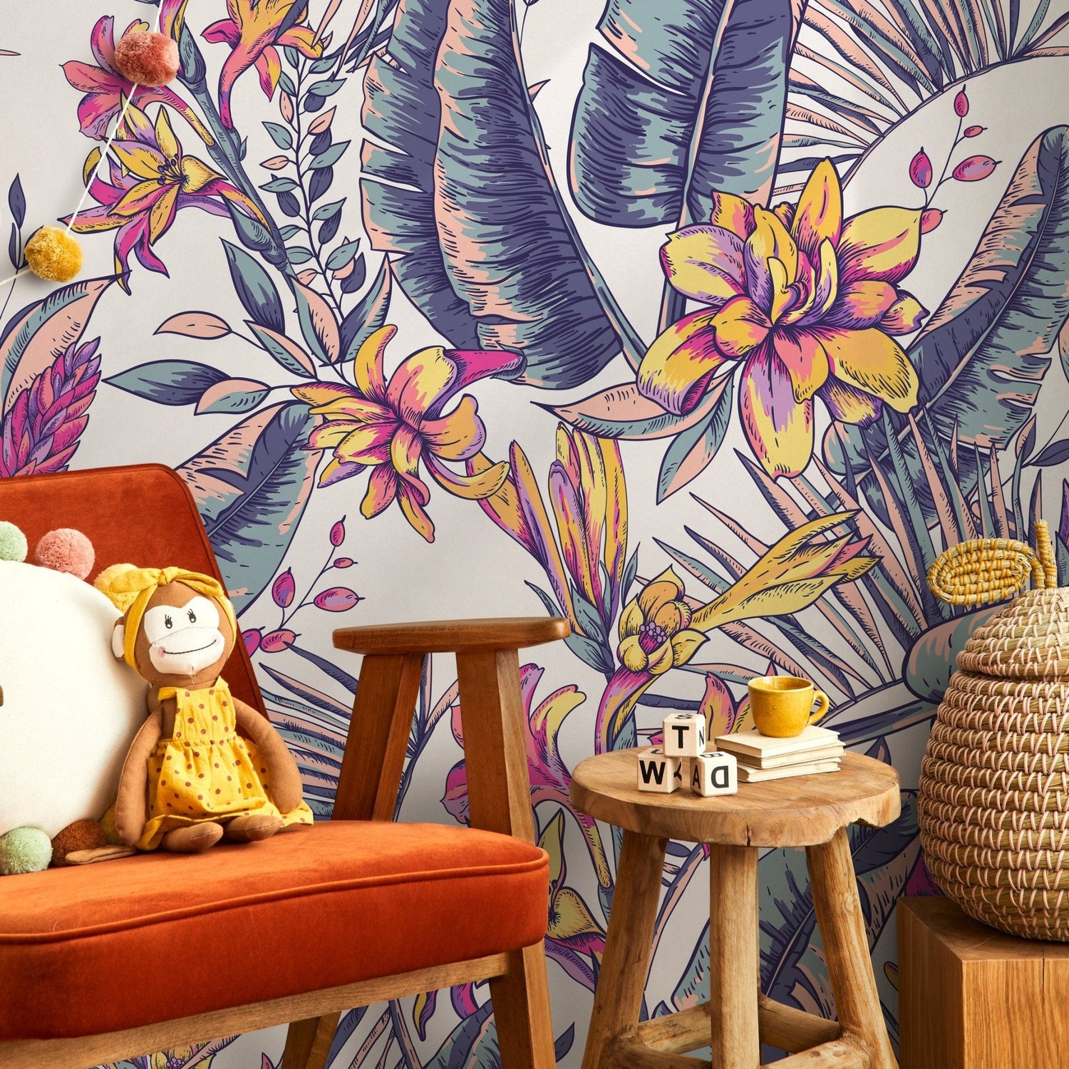 Tropical Paradise Wallpaper - A914 - WallTrend