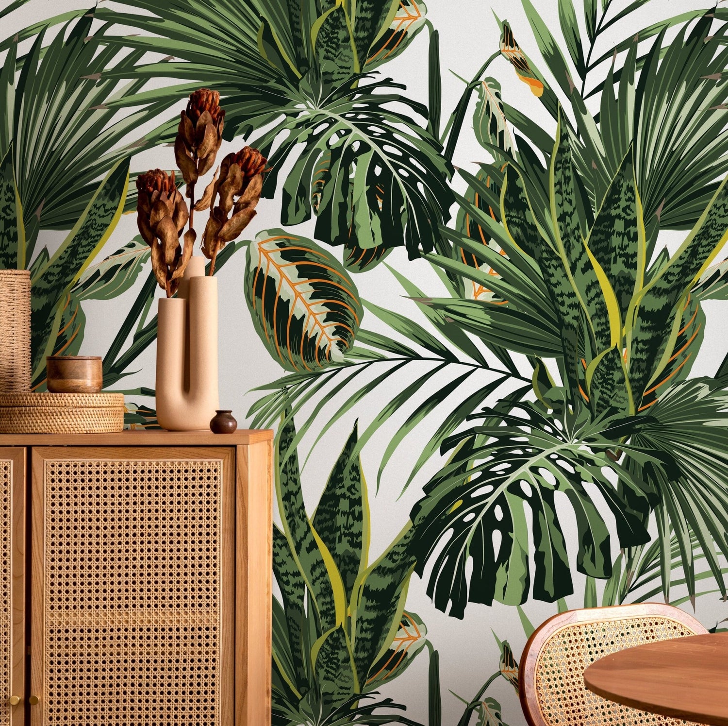 Tropical Paradise Wallpaper - B021 - WallTrend