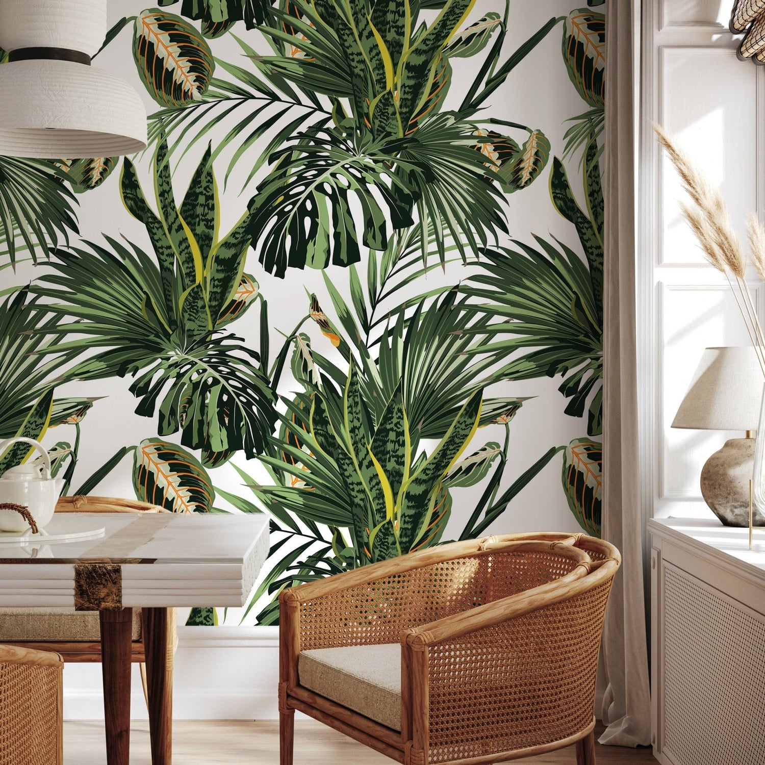 Tropical Paradise Wallpaper - B021 - WallTrend