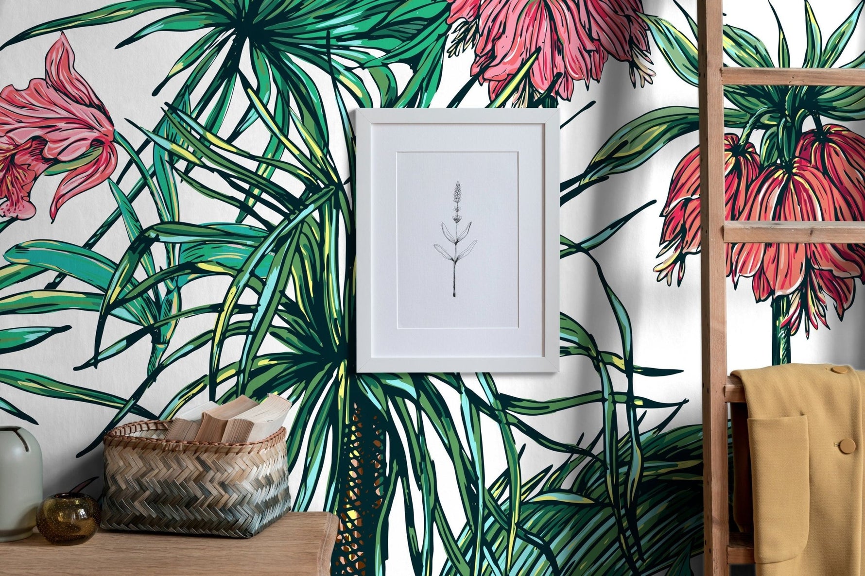 Tropical Paradise Wallpaper - B114 - WallTrend