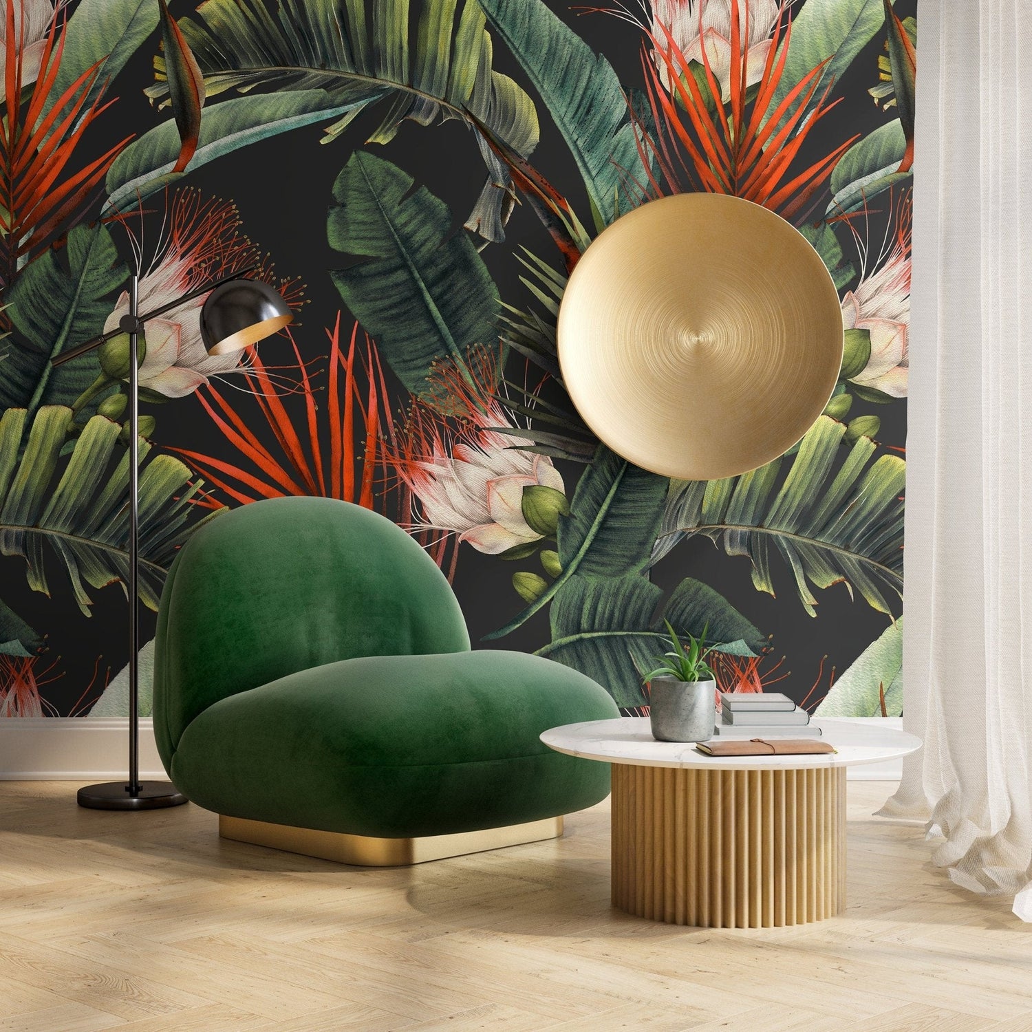 Tropical Paradise Wallpaper - B233 - WallTrend