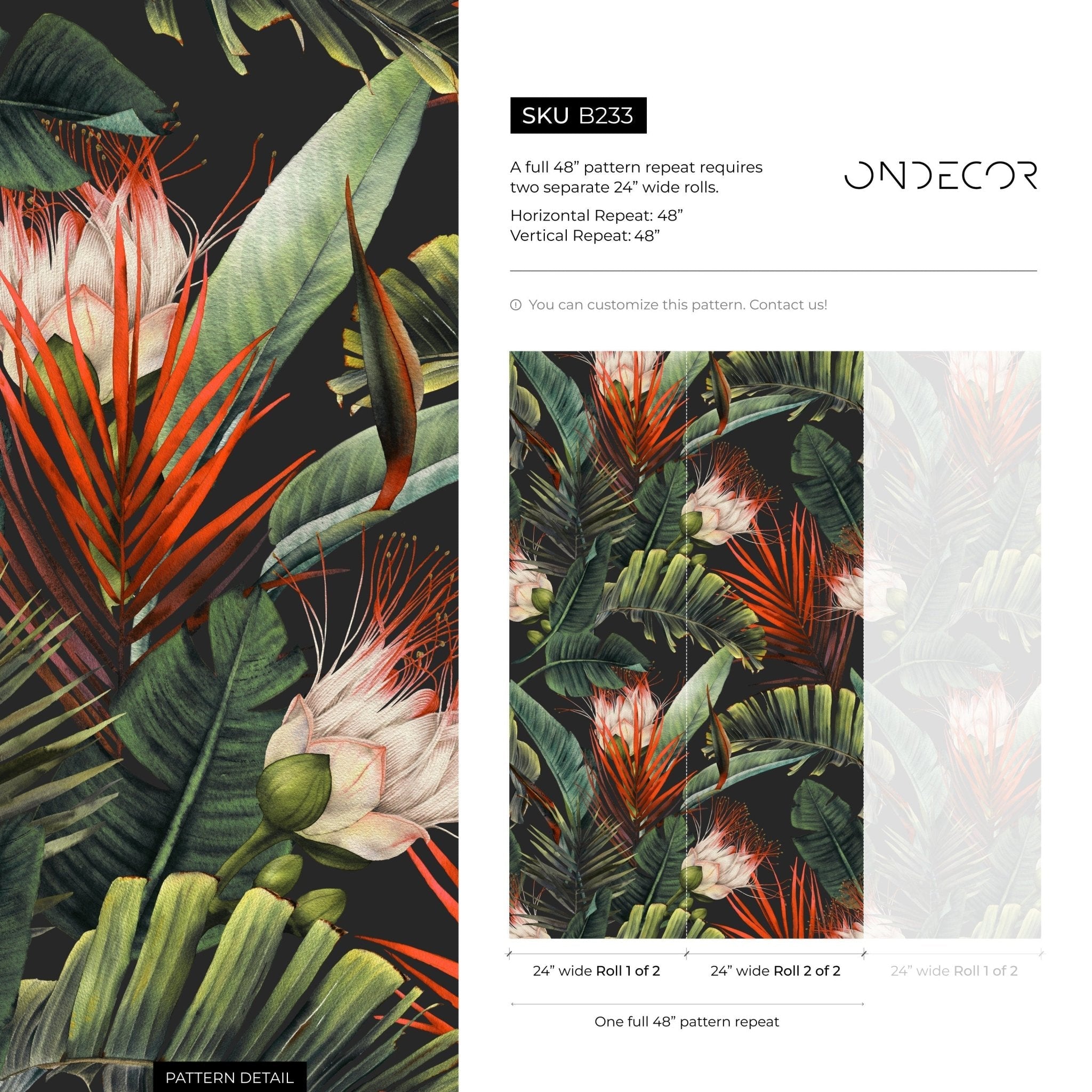 Wooden Print Tropical Paradise | eBay