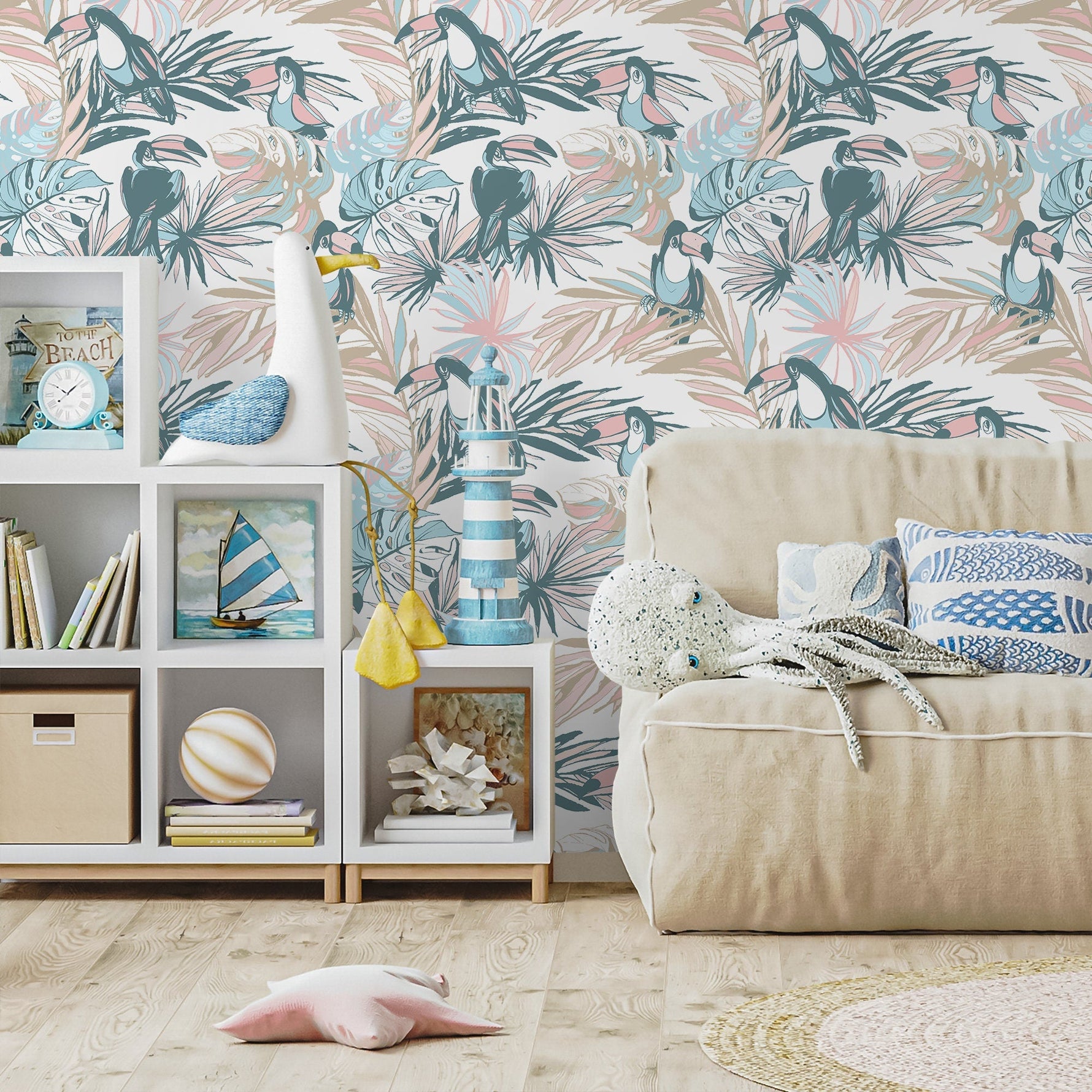 Tropical Paradise Wallpaper - B249 - WallTrend