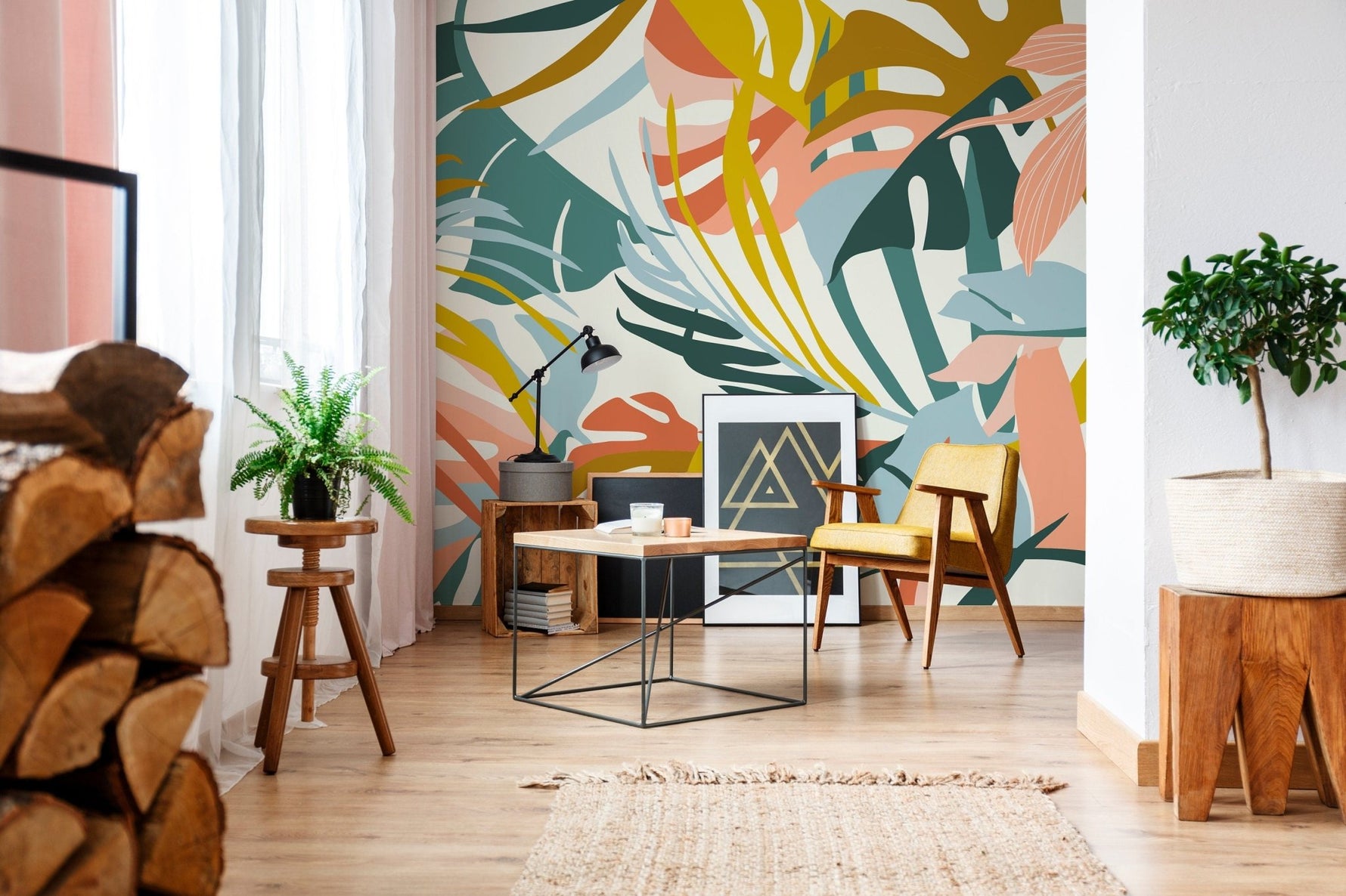 Tropical Paradise Wallpaper - C211 - WallTrend