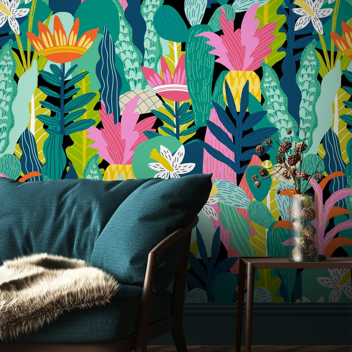 Tropical Paradise Wallpaper - C687 - WallTrend