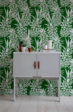 Tropical Pineapple Paradise Wallpaper - B643 - WallTrend