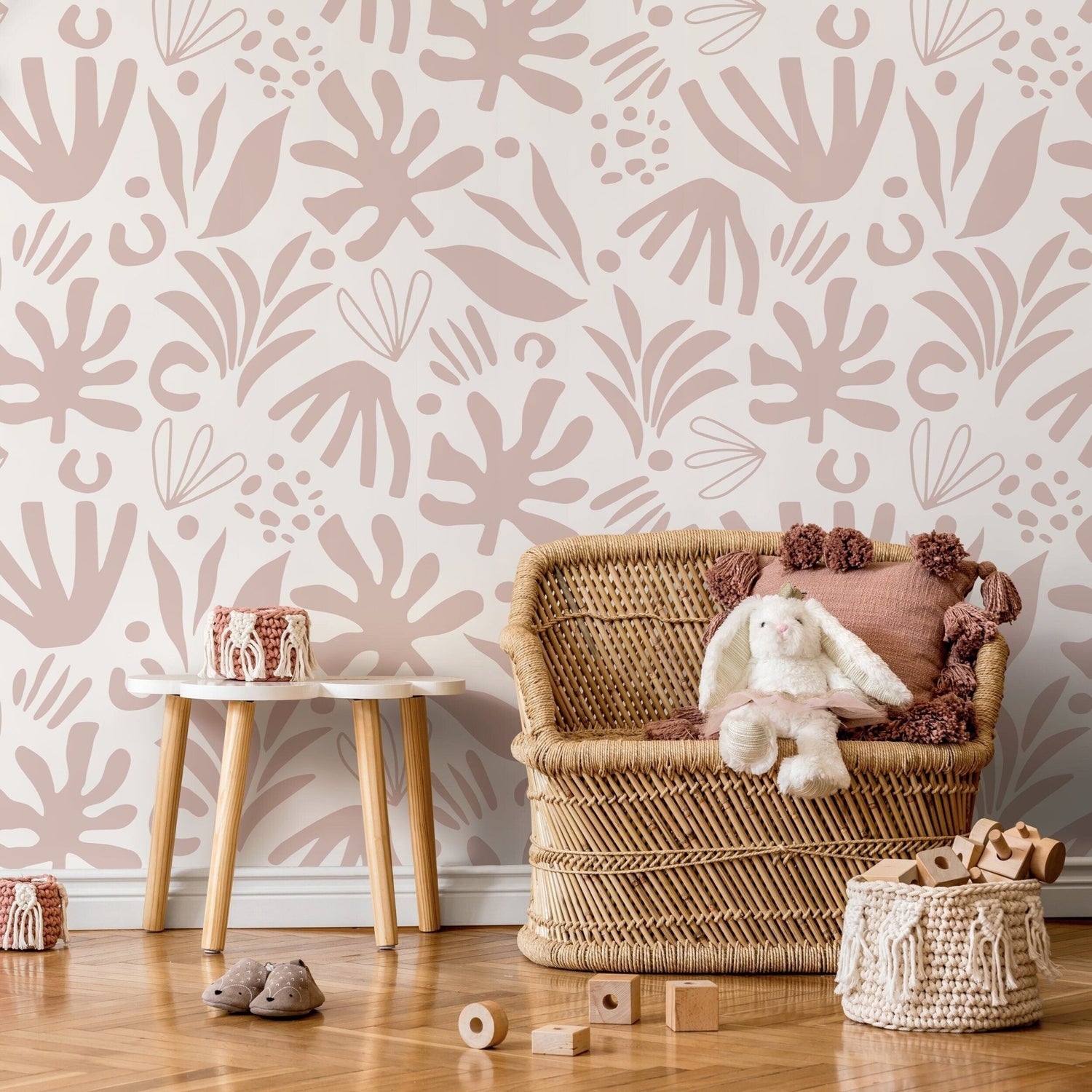 Tropical Purity Wallpaper - D686 - WallTrend