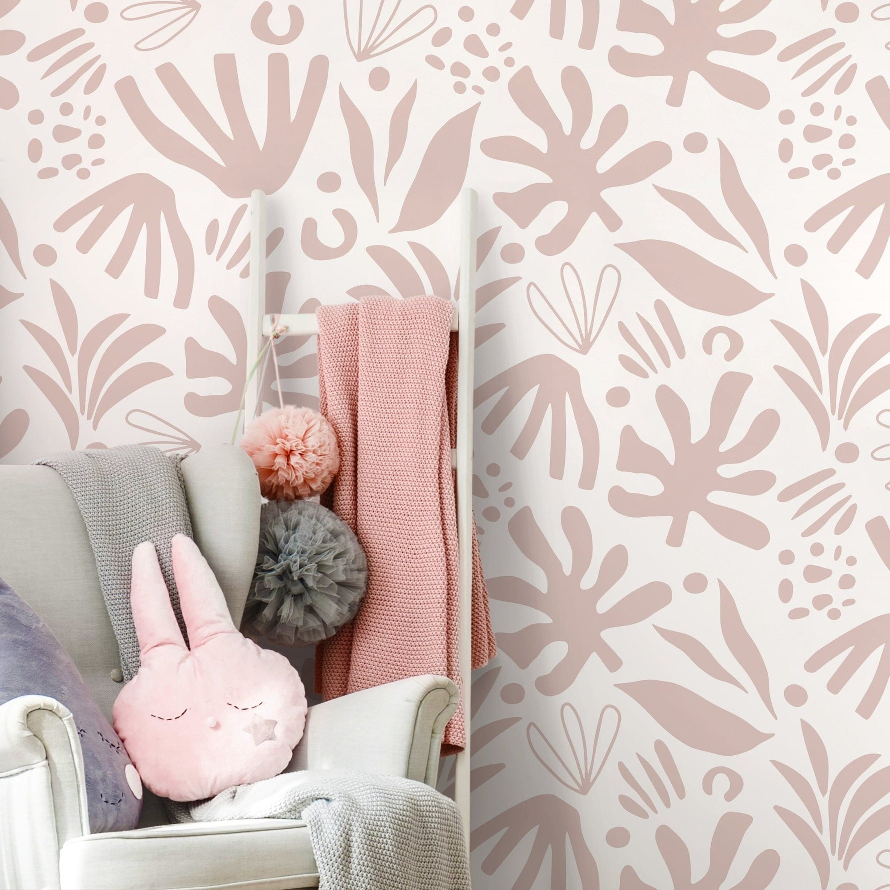 Tropical Purity Wallpaper - D686 - WallTrend