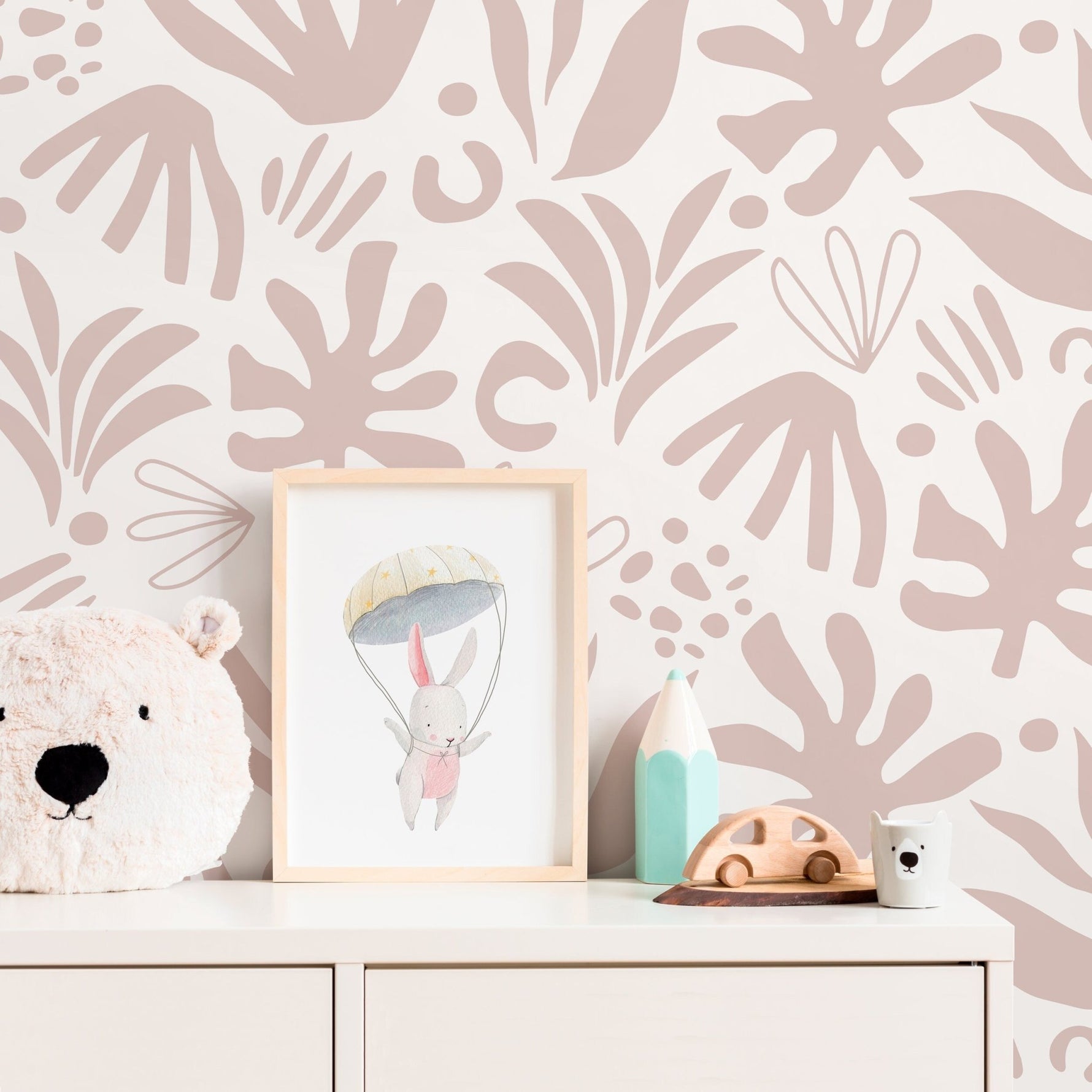 Tropical Purity Wallpaper - D686 - WallTrend