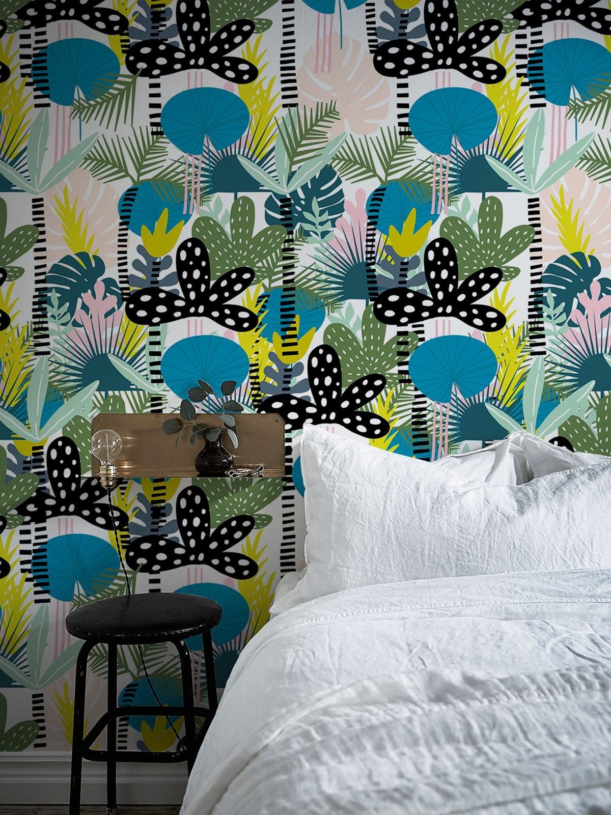 Tropical Rainforest Wallpaper - B014 - WallTrend