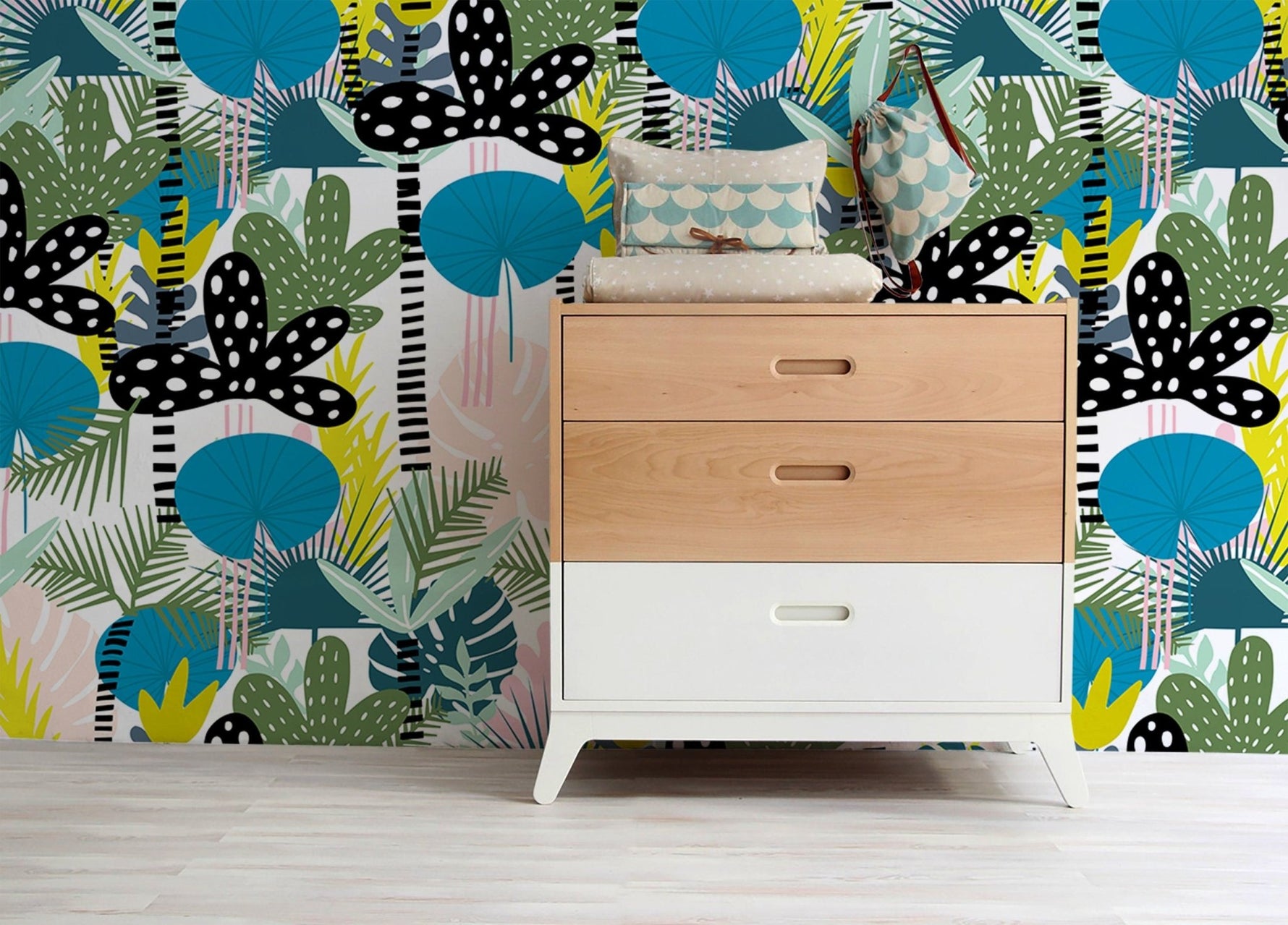 Tropical Rainforest Wallpaper - B014 - WallTrend