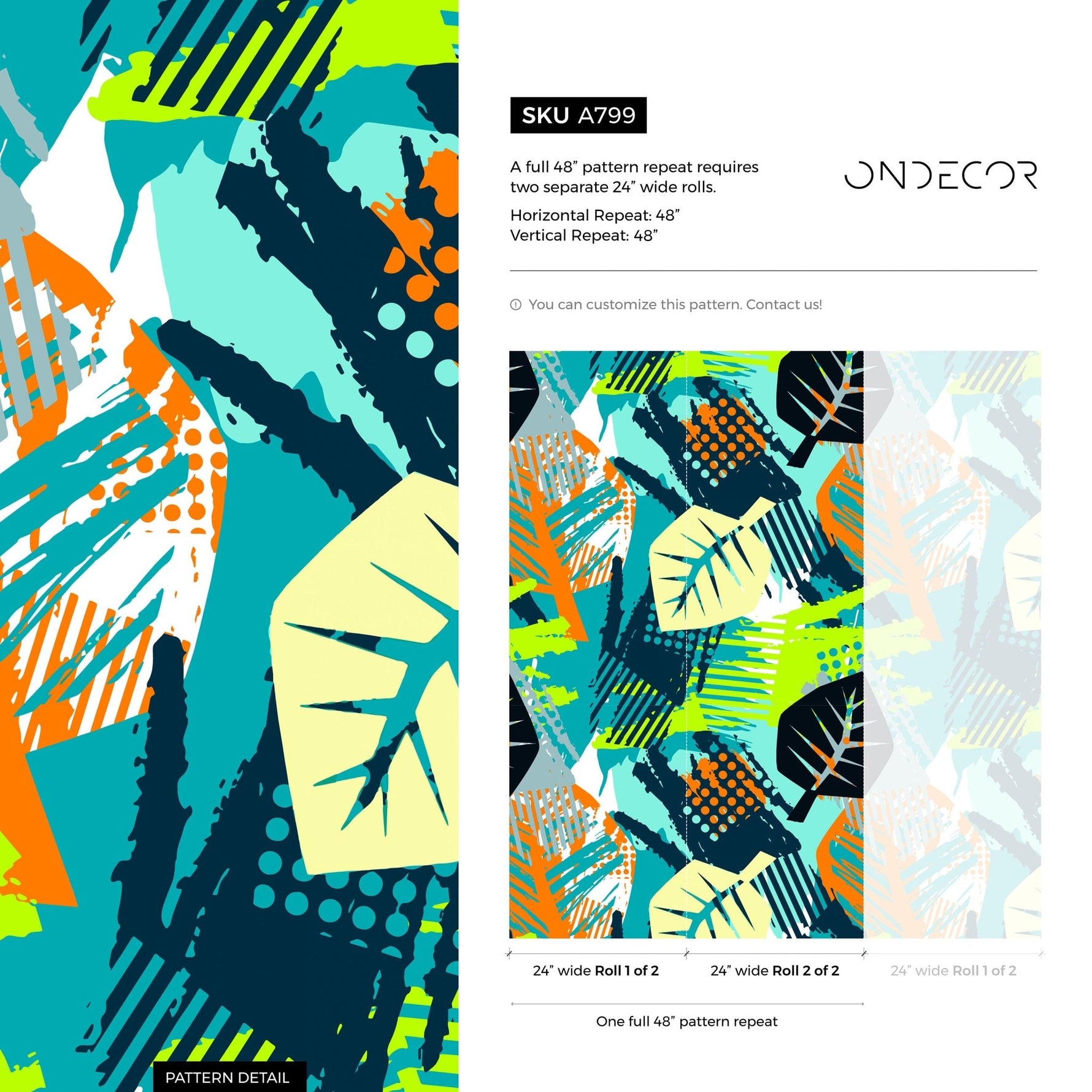 Tropical Retreat Wallpaper - A799 - WallTrend