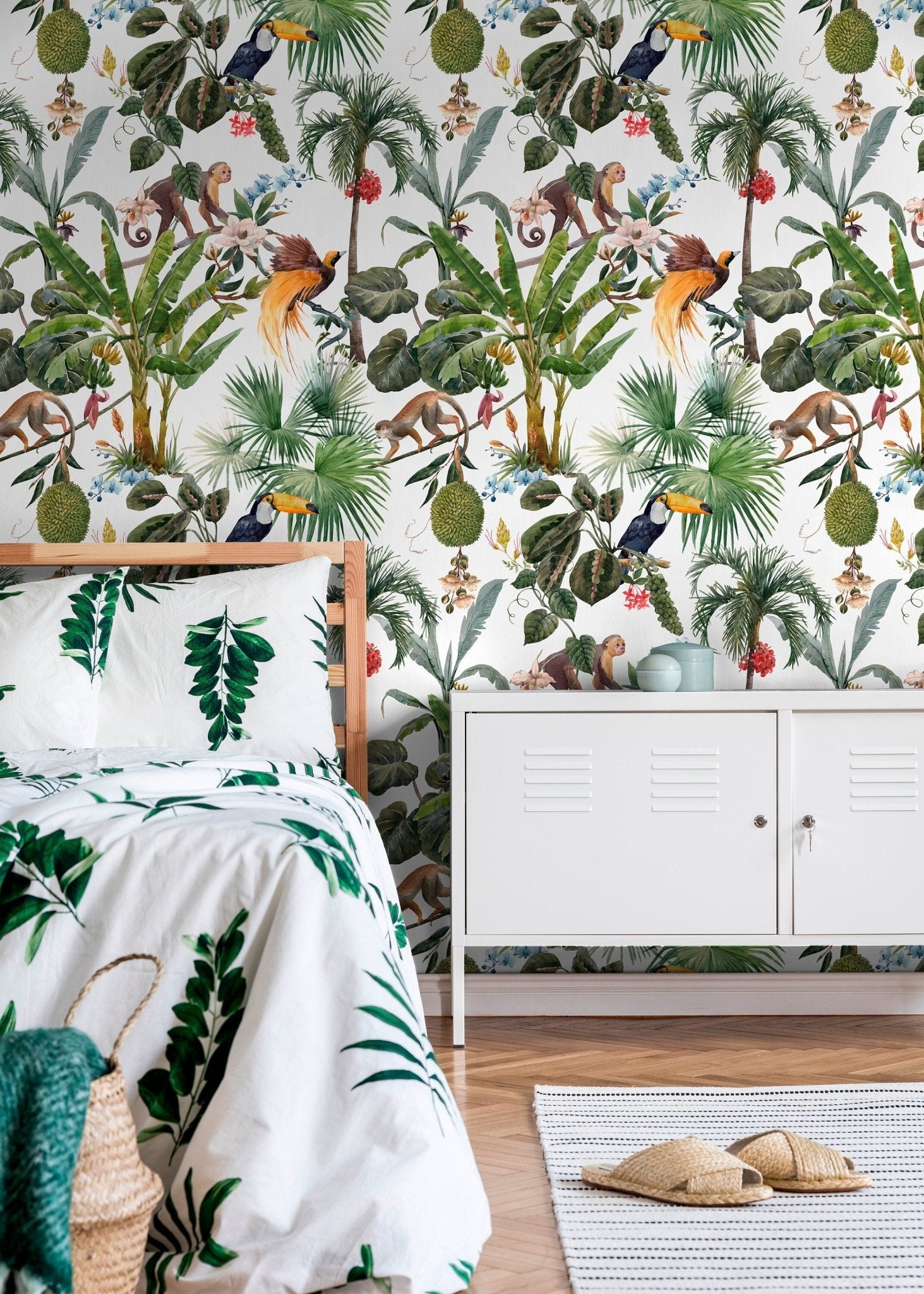 Tropical Safari Wallpaper - C799 - WallTrend