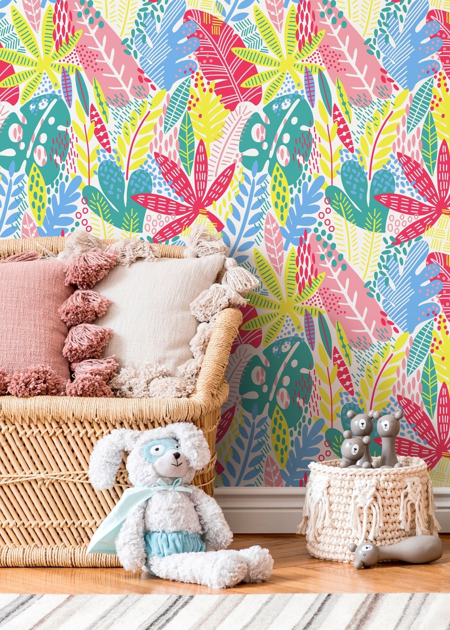 Tropical Serenade Wallpaper - B583 - WallTrend