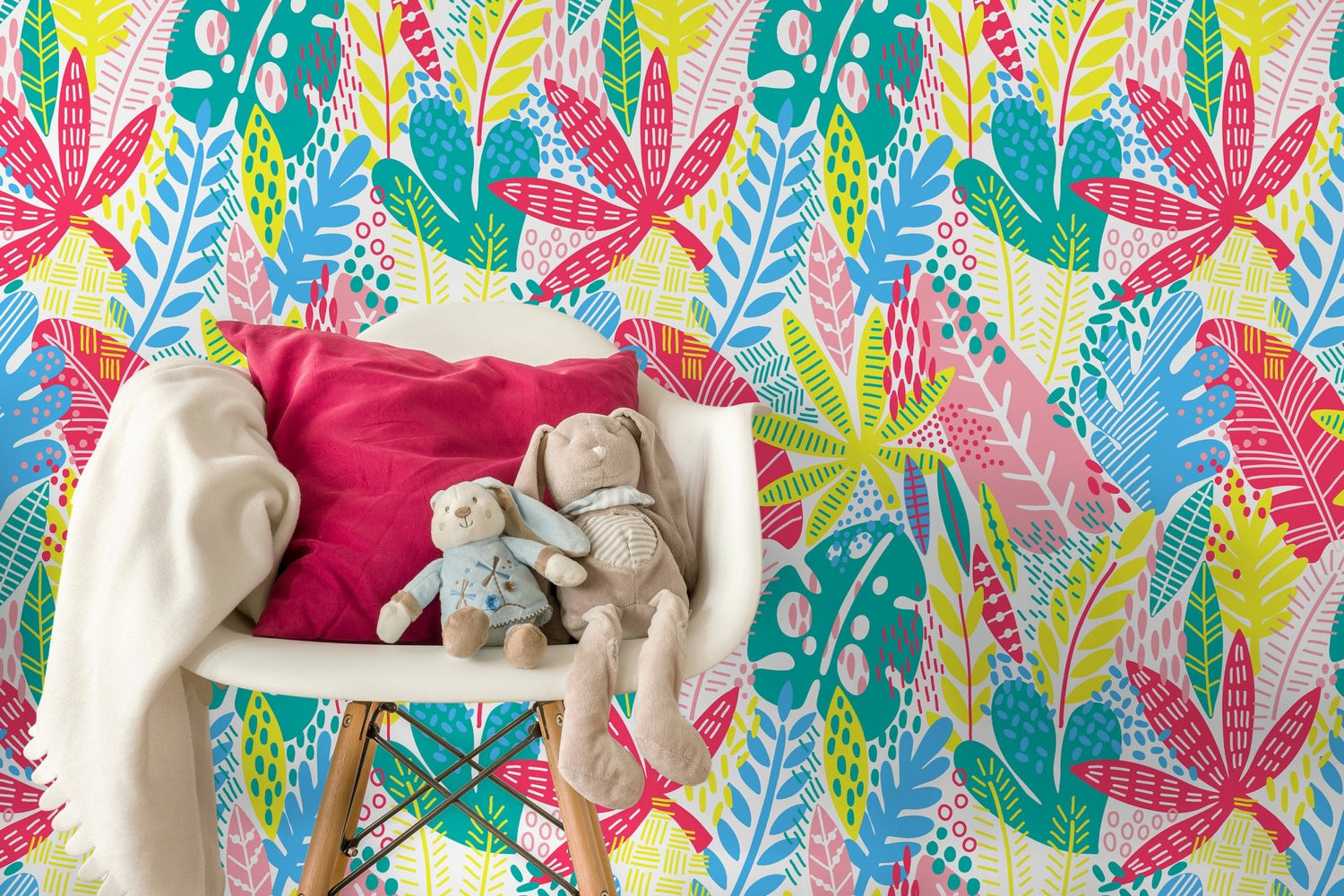 Tropical Serenade Wallpaper - B583 - WallTrend