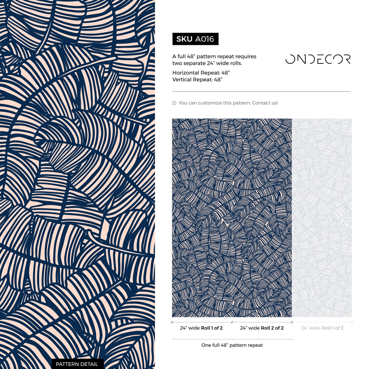 Tropical Serenity Wallpaper - A016 - WallTrend