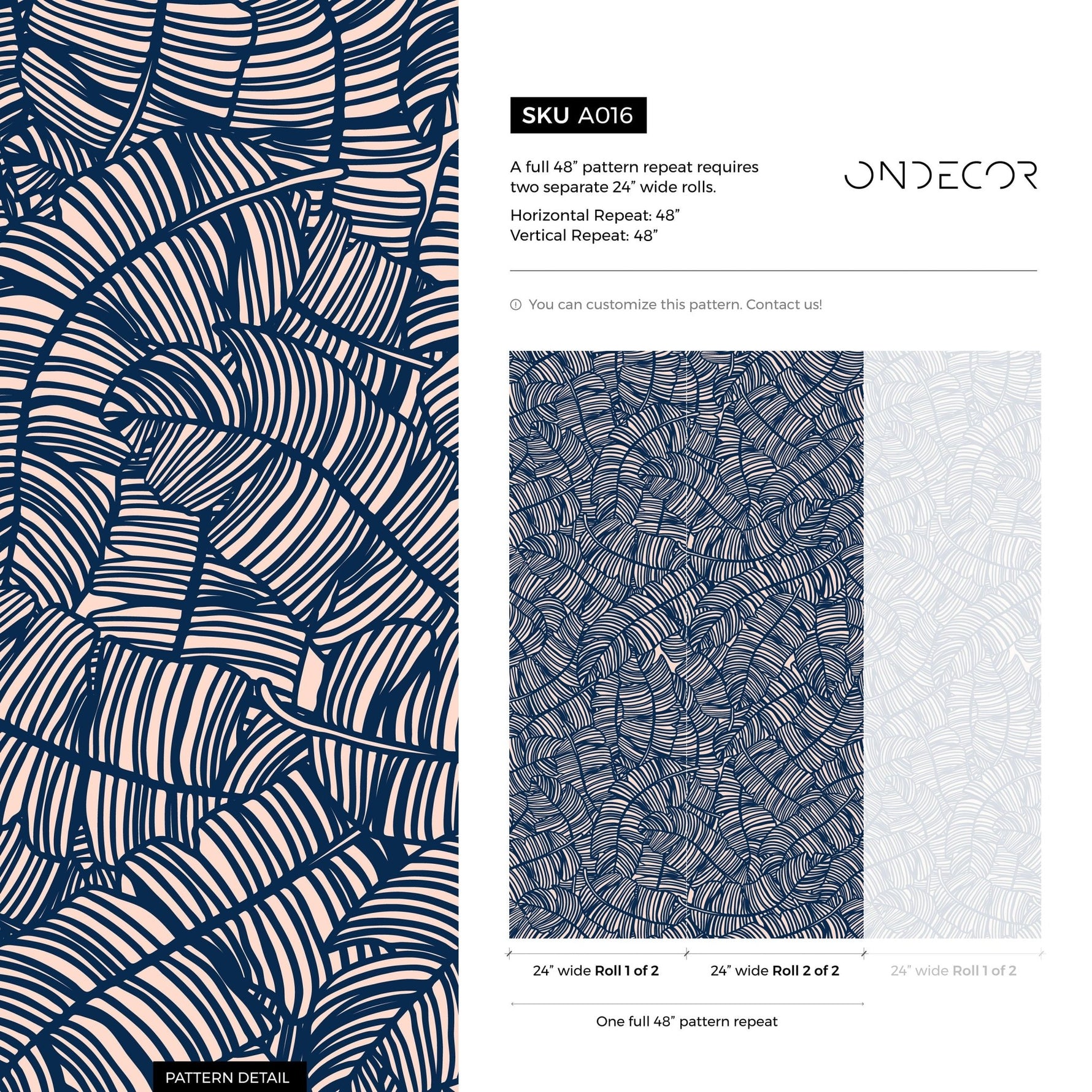 Tropical Serenity Wallpaper - A016 - WallTrend